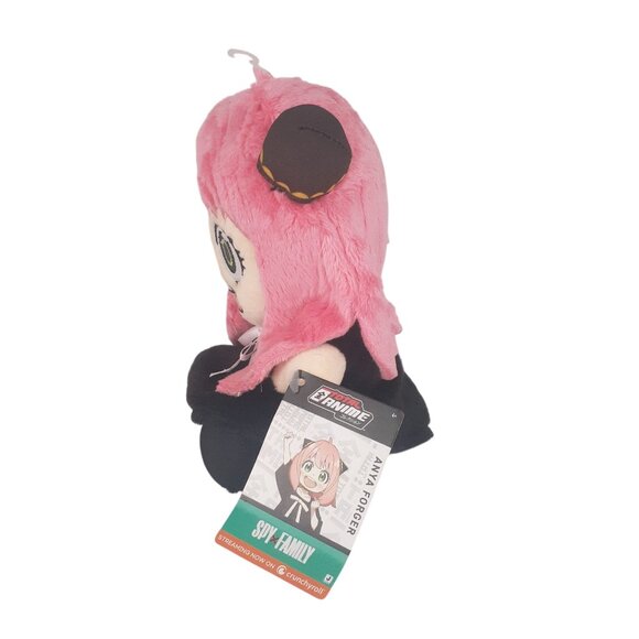 Spy X Family Anya Forger Pink Plush Doll With Black Dress & Tag - Picture 2 of 4